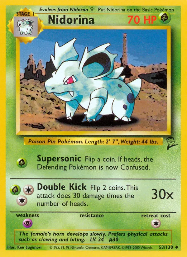 Nidorina | Base Set 2