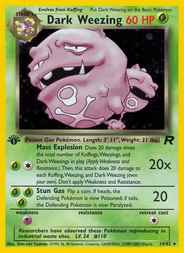 Dark Weezing | Team Rocket