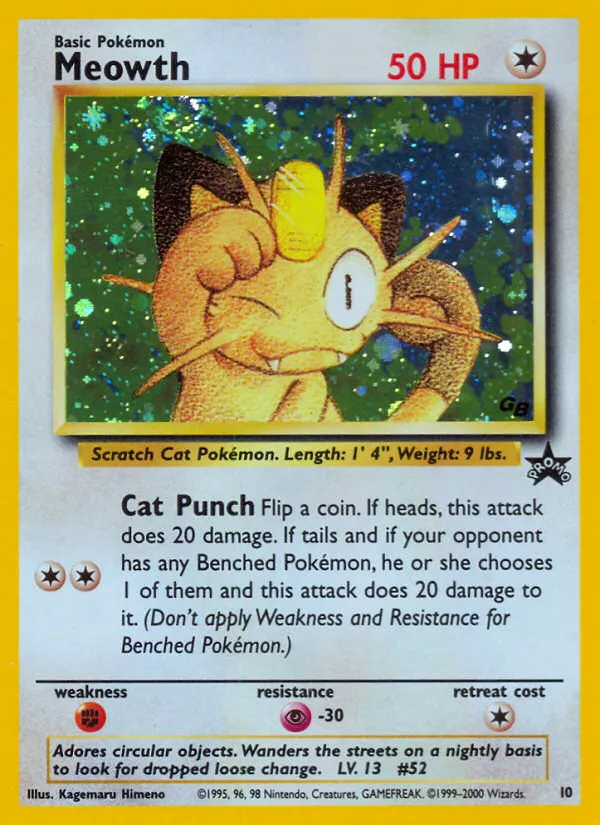 Meowth | Wizards Black Star Promos