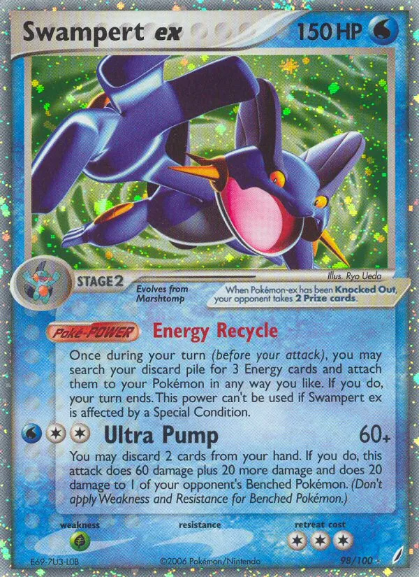 Swampert ex | Crystal Guardians