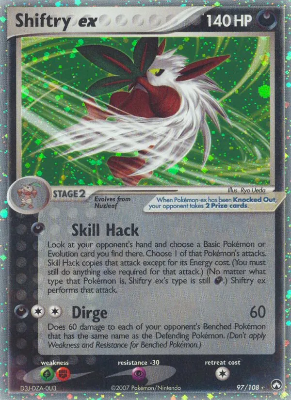 Shiftry ex | Power Keepers