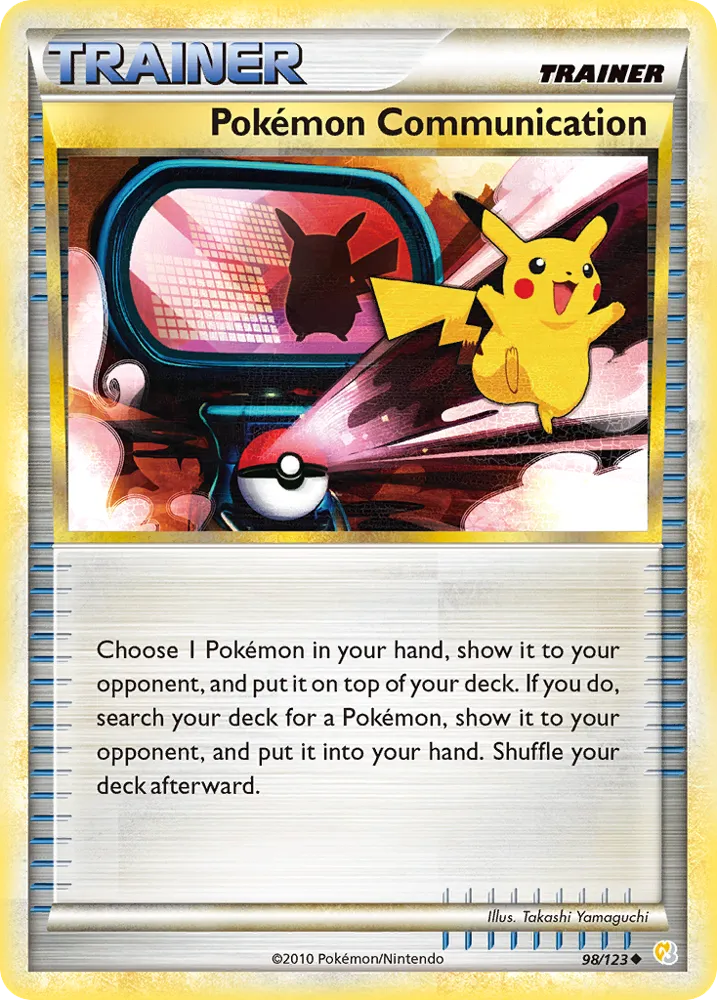 Pokémon Communication | HeartGold & SoulSilver