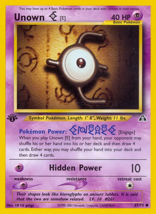 Unown [E] | Neo Discovery