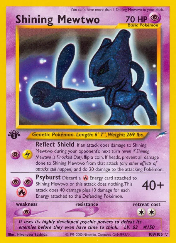 Shining Mewtwo | Neo Destiny
