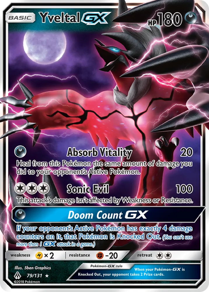 Yveltal-GX | Forbidden Light