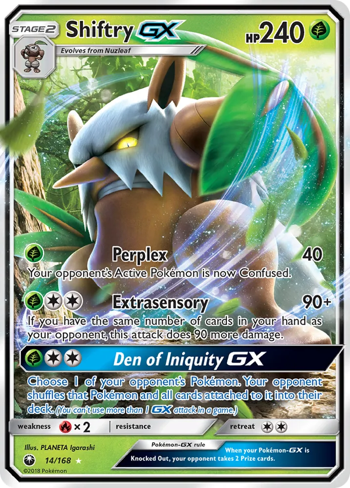 Shiftry-GX | Celestial Storm