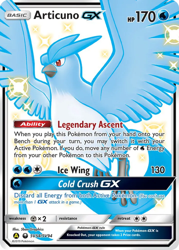 Articuno-GX | Hidden Fates Shiny Vault
