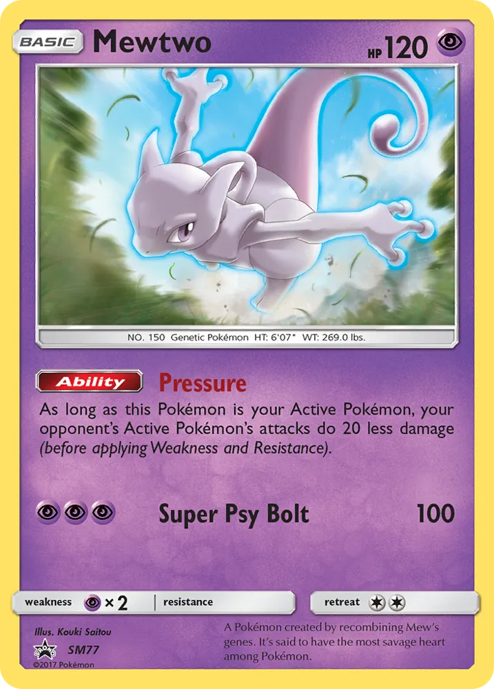 Mewtwo | SM Black Star Promos