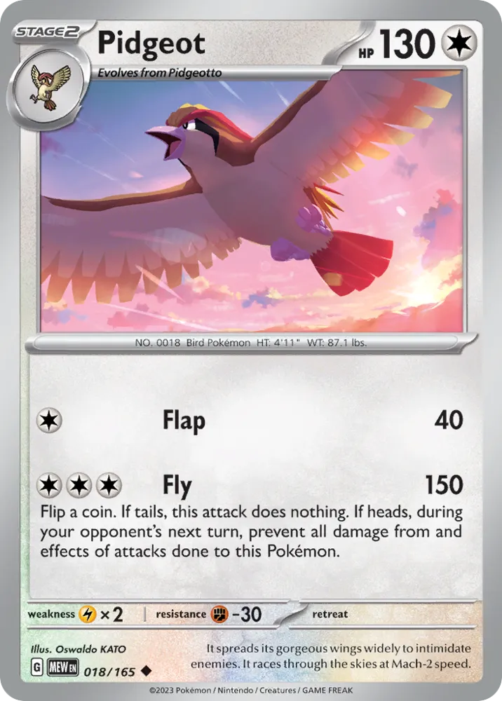 Pidgeot | 151