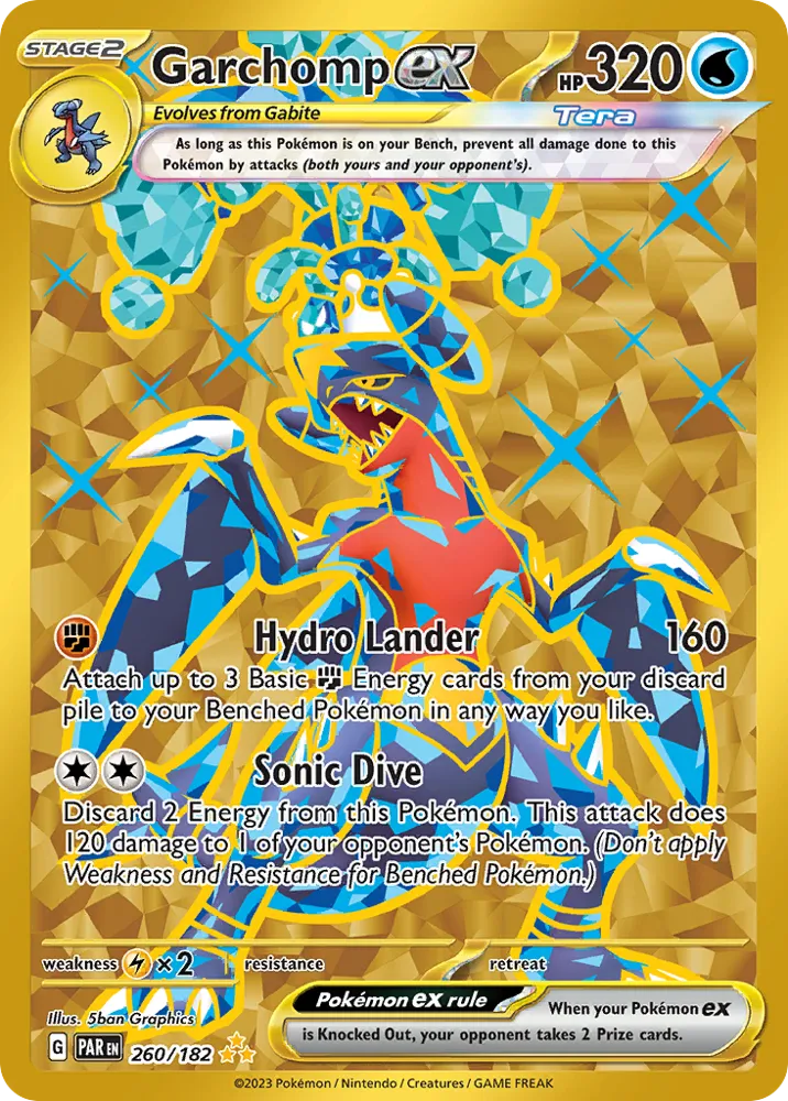 Garchomp ex | Paradox Rift