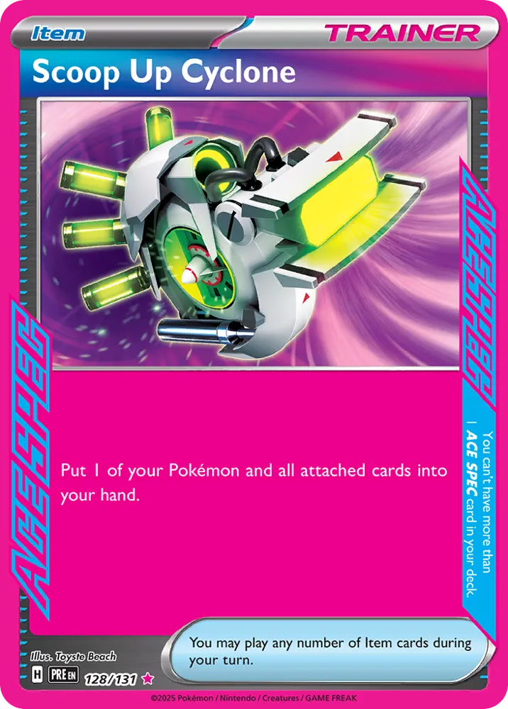 Scoop Up Cyclone | Prismatic Evolutions