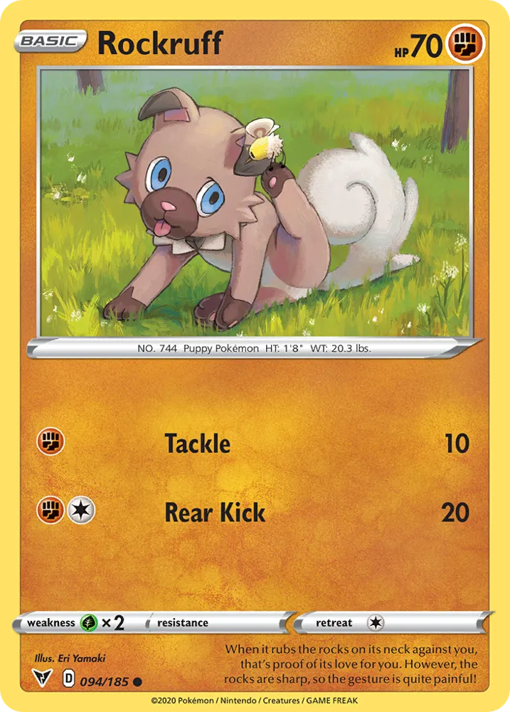Rockruff | Vivid Voltage