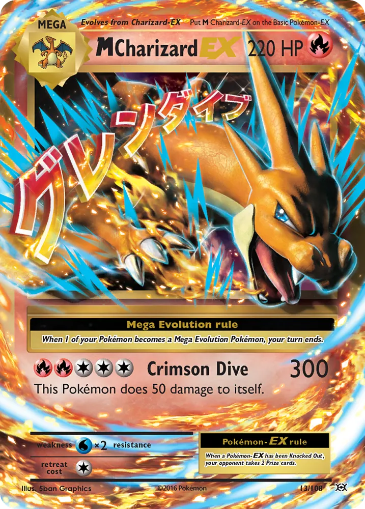 M Charizard-EX | Evolutions