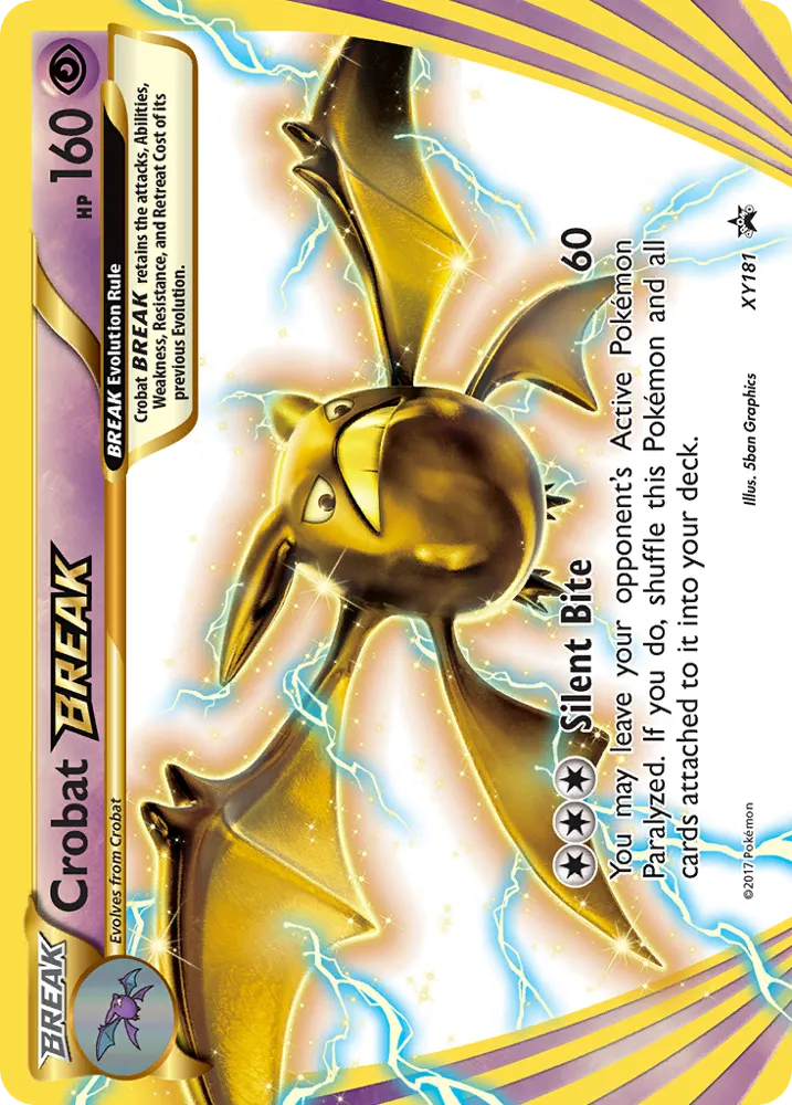Crobat BREAK | XY Black Star Promos