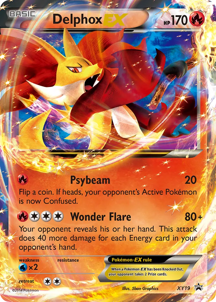 Delphox-EX | XY Black Star Promos