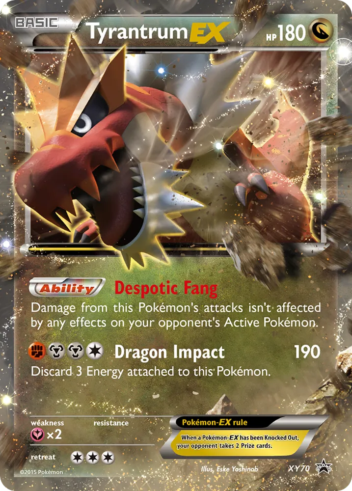 Tyrantrum-EX | XY Black Star Promos